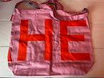 Hema Limited edition strandtas roze/oranje, Sieraden, Tassen en Uiterlijk, Tassen | Reistassen en Weekendtassen, 30 cm of meer