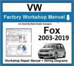 Volkswagen Fox 2003-2019 + Elsawin 6.0 op USB stick, Auto diversen, Handleidingen en Instructieboekjes, Verzenden