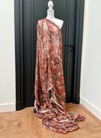 Zijde Chiffon textiel stof 6.50 m x 1.40 m, 120 cm of meer, Ophalen of Verzenden, Satijn of Zijde, Nieuw