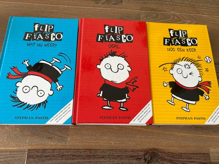 Flip Fiasco Boeken - Oeps, Wat Nu Weer, Nog Een Keer, Boeken, Kinderboeken | Jeugd | onder 10 jaar, Zo goed als nieuw, Fictie algemeen