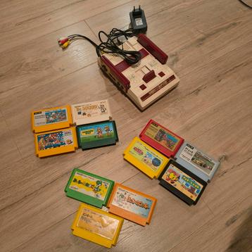 zeer mooie schone Famicom met av-mod