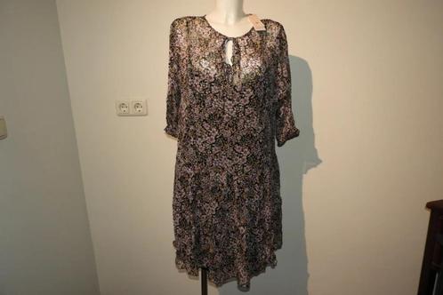 SET bloemetjes jurk vintage look strikjes Nieuw met kaart S/, Kleding | Dames, Jurken, Nieuw, Maat 36 (S), Overige kleuren, Knielengte
