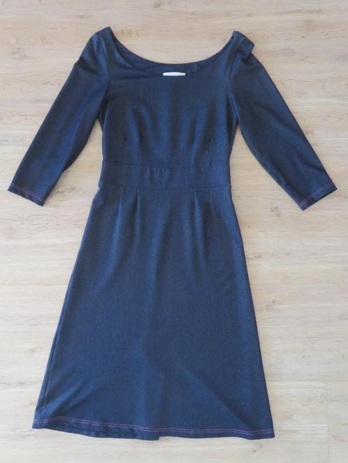 Jurk blauw mt 34 Sam & Diago, Kleding | Dames, Jurken, Zo goed als nieuw, Maat 34 (XS) of kleiner, Blauw, Onder de knie, Ophalen of Verzenden