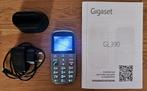 Senioren GSM Gigaset GL390 ook voor slechtzienden, SOS-knop, Ophalen of Verzenden, Zo goed als nieuw, Klassiek of Candybar, Zonder simlock