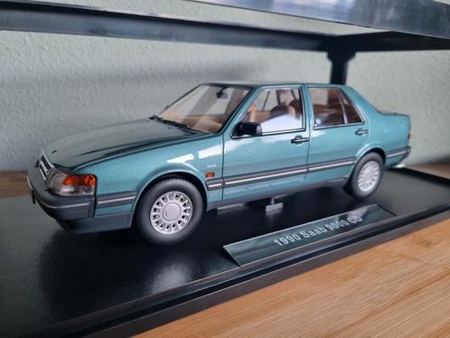 Uitverkoop! Saab 9000 CD 1990 Beryl 1:18 T9, Hobby en Vrije tijd, Modelauto's | 1:18, Nieuw, Auto, Overige merken, Ophalen of Verzenden