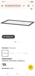 Komplement Glasplaat Grijs 5x - Perfect voor je PAX kast!, Huis en Inrichting, Kasten | Kledingkasten, Ophalen, Met plank(en)