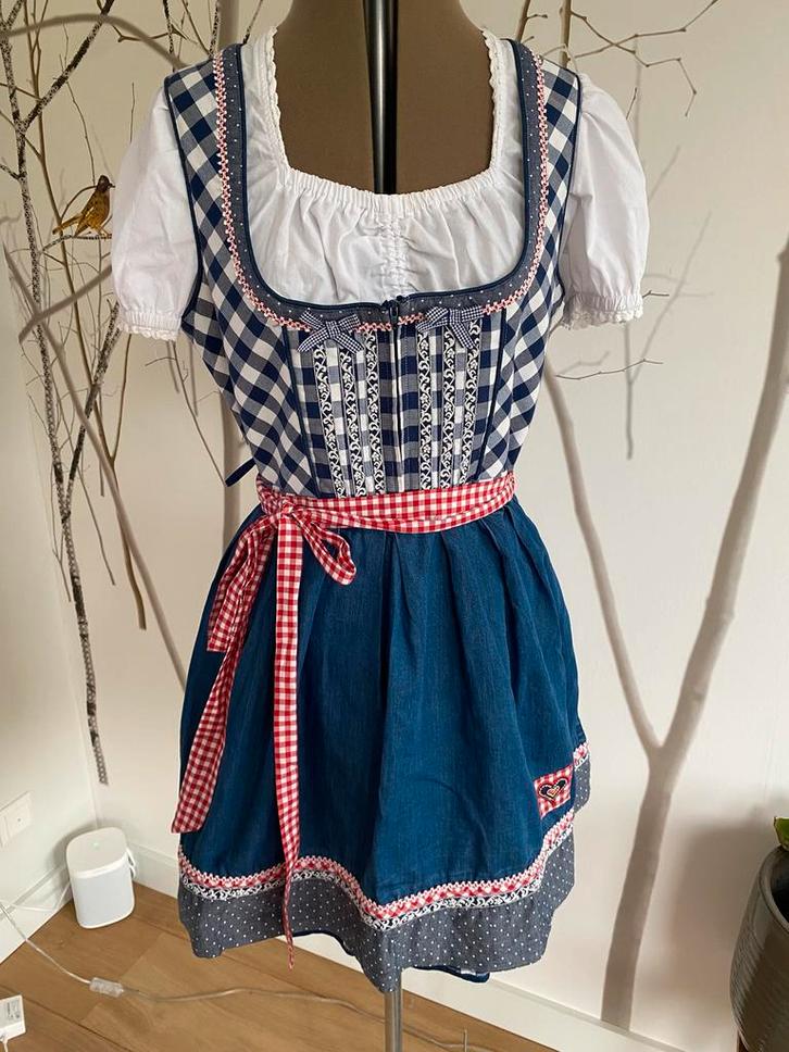 Dirndl 2-delig maat 44 Stockerpoint, Kleding | Dames, Carnavalskleding en Feestkleding, Zo goed als nieuw, Overige thema's, Maat 42/44 (L)