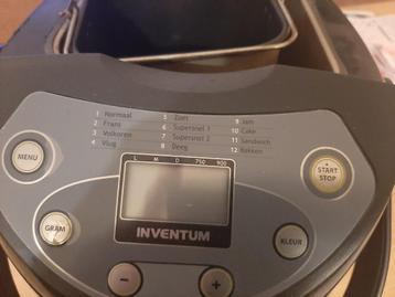 BROODBAKMACHINE - Inventum 600 W 900 gr.  VERZENDEN /OPHALEN beschikbaar voor biedingen