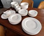 6 Persoons off white Cambridge servies, Huis en Inrichting, Ophalen, Zo goed als nieuw, Bord(en), Overige stijlen