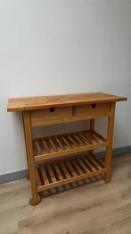 FÖRHÖJA Kitchen trolley, birch,, Huis en Inrichting, Ophalen, Gebruikt