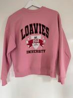 Roze Loavies trui / sweater maat XS, Gedragen, Maat 34 (XS) of kleiner, Ophalen of Verzenden, Roze