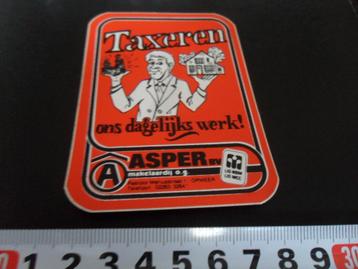 stickers Opmeer ASPER BV Makelaardij  beschikbaar voor biedingen