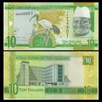 Gambia 10 Dalasis 2015 unc, Postzegels en Munten, Bankbiljetten | Afrika, Overige landen, Verzenden