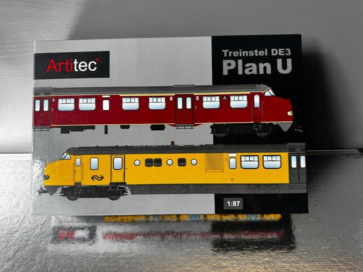Artitec NS Plan U 20.351.01 H0 DCC Digitaal, Hobby en Vrije tijd, Modeltreinen | H0, Zo goed als nieuw, Treinset, Gelijkstroom