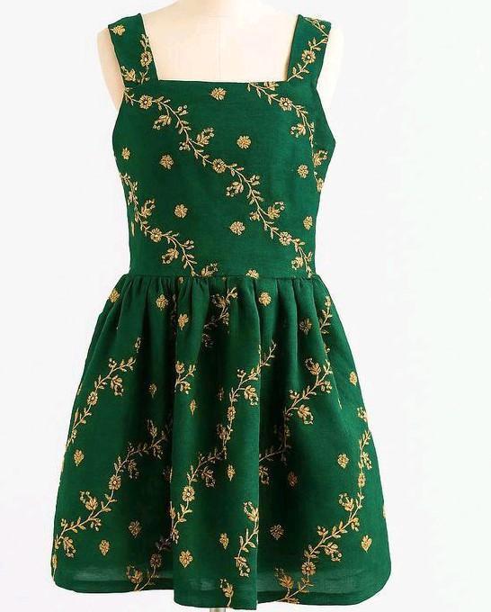 Green Embroidered Traditional Dress with Gharara – 3 Years, Kleding | Dames, Gelegenheidskleding, Zo goed als nieuw, Overige typen