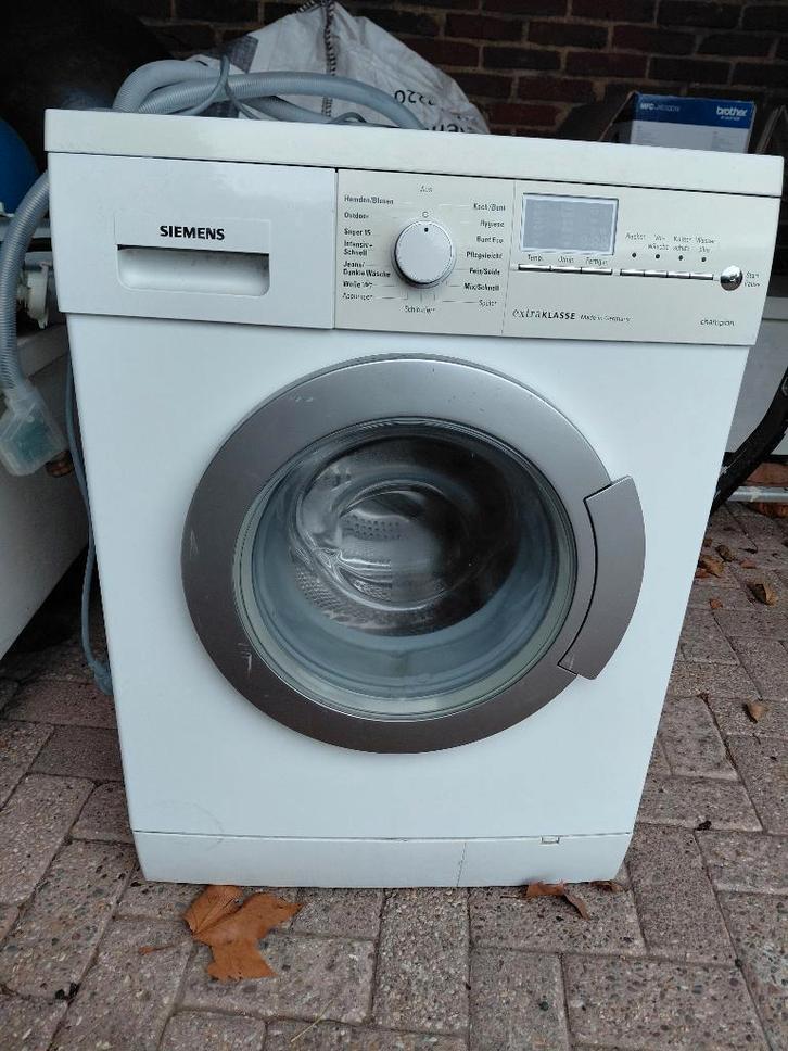 Siemens wasmachine, Witgoed en Apparatuur, Wasmachines, Gebruikt, Voorlader, 4 tot 6 kg, 85 tot 90 cm, 1200 tot 1600 toeren, Ophalen