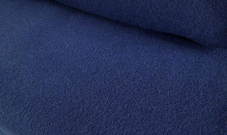 Kvadrat Tonus 4 210; koningsblauw; 4x restant meubelstoffen, Hobby en Vrije tijd, Stoffen en Lappen, Nieuw, Wol, 120 cm of meer