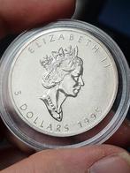 1oz maple leaf 1995 Canada, Verzenden, Zilver