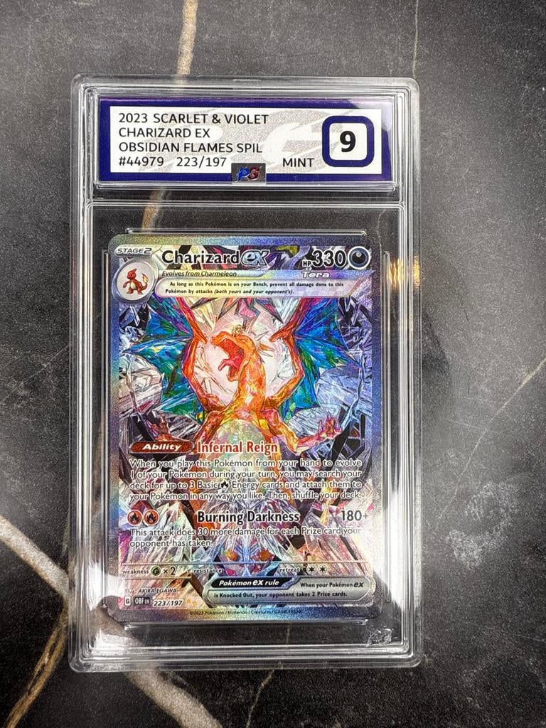 Charizard Ex 223/197 PG9, Verzenden, Zo goed als nieuw