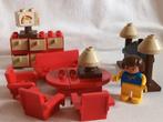 Vintage Duplo set 2758 Woonkamer voor poppenhuis, Kinderen en Baby's, Speelgoed | Duplo en Lego, Ophalen of Verzenden, Zo goed als nieuw