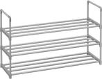 SONGMICS 3-Tier Metal Shoe Rack, Ophalen, Nieuw