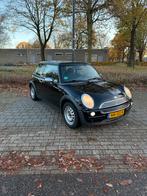 Mini 1.6 16V ONE 2001 Zwart, Auto's, Voorwielaandrijving, 15 km/l, 4 cilinders, 4 stoelen