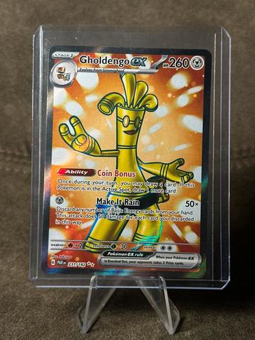 Gholdengo Ex #231 231/182 (Pokemon Paradox Rift) beschikbaar voor biedingen