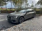 Audi A6 50TFSIe Hybride S-Line Panoramadak Camera ACC BTW, Stationwagon, Hybride Elektrisch/Benzine, Zilver of Grijs, Ophalen