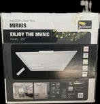 Led paneel Mirius Enjoy the Music, kleurverlichting + muziek, Huis en Inrichting, Lampen | Plafondlampen, Ophalen, Nieuw, Metaal