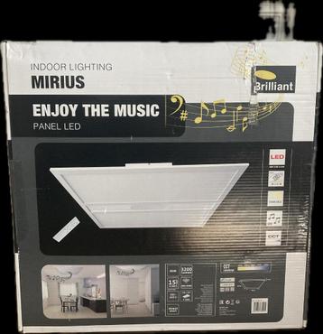 Led paneel Mirius Enjoy the Music, kleurverlichting + muziek beschikbaar voor biedingen