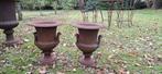 kelken, 2 stuks, gietijzer, Tuin en Terras, Ophalen of Verzenden, Gebruikt