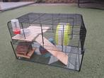 Hamsterkooi met veel extra's, Kooi, Minder dan 75 cm, Minder dan 60 cm, Gebruikt