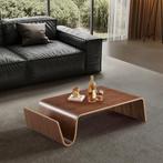 OHNO Furniture Oakland - Koffietafel/ Salontafel - Walnoot, 50 tot 100 cm, Minder dan 50 cm, Nieuw, Overige materialen