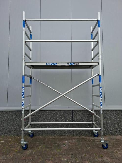 ASC smalle Rolsteiger 70 cm x 190 cm (nieuw), Doe-het-zelf en Verbouw, Steigers, Nieuw, Rolsteiger of Kamersteiger, 2 tot 5 meter