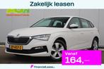 Skoda Scala 1.0 TSI Ambition 116PK Trekhaak Carplay Android, Gebruikt, Euro 6, Met garantie (alle), Wit
