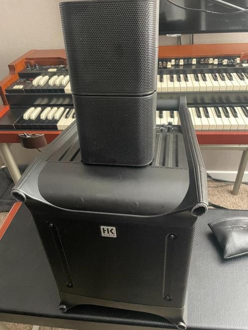 hk lucas nano 305 fx actief speaker set, Muziek en Instrumenten, Versterkers | Keyboard, Monitor en PA, Zo goed als nieuw, P.A.