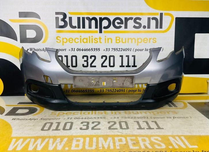 BUMPER Peugeot 2008 2013-2014 VOORBUMPER 2-J10- 5677z, Auto diversen, Tuning en Styling, Ophalen of Verzenden