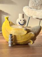 Bijzettafeltje kruk beeld ornament banaan of ananas, Overige materialen, Kwastje-over-Kastje, Nieuw, Ophalen of Verzenden