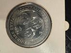 munt Koninkrijk der Nederlanden 40 jaar bevrijding, Postzegels en Munten, Munten | Nederland, Ophalen of Verzenden, Koningin Beatrix