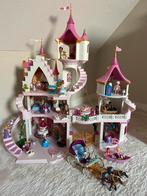 Playmobil kasteel roze groot met veel toebehoren, Ophalen of Verzenden, Zo goed als nieuw