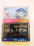 2 C90 cassettebandjes, Cd's en Dvd's, Gebruikt, 2 t/m 25 bandjes, Overige genres, Ophalen of Verzenden