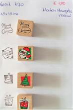 Kerst 670 Houten stempel, Hobby en Vrije tijd, Stempelen, Ophalen of Verzenden, Nieuw, Houten stempel