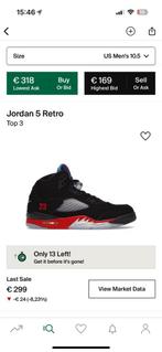 Nike Jordan 5 Top 3 44,5, Kleding | Heren, Schoenen, Gedragen, Nike jordan, Ophalen of Verzenden, Sneakers of Gympen