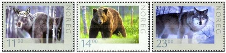 NOORWEGEN 26 - Dieren: zoogdieren, Postzegels en Munten, Postzegels | Thematische zegels, Postfris, Dier of Natuur, Ophalen of Verzenden