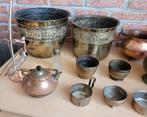 Koperen en Bronzen Potten Collectie, Ophalen, Koper