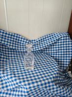 Glas of kristal, likeur karafje, of parfum H 14,5 ds 5,5, Antiek en Kunst, Antiek | Glas en Kristal, Ophalen of Verzenden