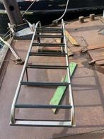 RVS ladder met reling, 2 meter lang., Ophalen, Zo goed als nieuw, Ladder, 2 tot 4 meter