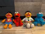 Sesamstraat pratende Knuffels - Ernie, Elmo, Koekiemonster, Kinderen en Baby's, Speelgoed | Knuffels en Pluche, Ophalen, Gebruikt