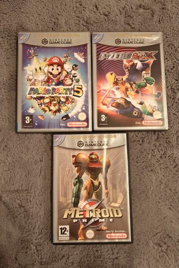 Nintendo Gamecube Klassiekers - Mario Party, F-Zero, Metroid beschikbaar voor biedingen