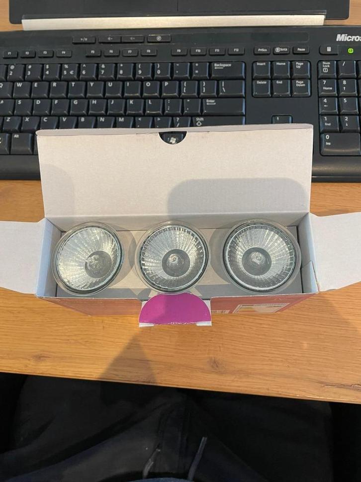 Osram halogeenlampen/inbouwspots 16 50W GU10 15 stuks, Huis en Inrichting, Lampen | Losse lampen, Nieuw, Halogeen (gloei)lamp